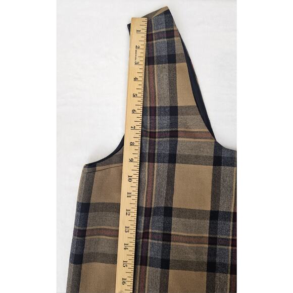 Vintage Harve Benard Plaid Wool Dress Lined Size 6 - Picture 10 of 12